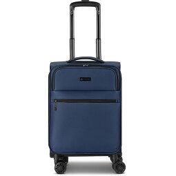 bugatti Valencia Soft 4 Rollen Kabinentrolley S 55 cm mit Dehnfalte  Variante 2