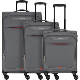 American Tourister Street Roll 4 Rollen Kofferset 3-teilig mit Dehnfalte  Variante 2