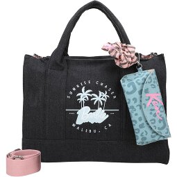 Fritzi aus Preußen Limited Barbie Malibu Denim Shopper Tasche 40 cm  Variante 1