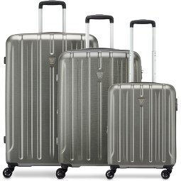 Roncato Kinetic 2.0 4 Rollen Kofferset 3-teilig mit Dehnfalte  Variante 2