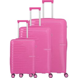 Travelite Pacific 4 Rollen Kofferset 3-teilig  Variante 2