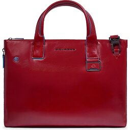 Piquadro Blue Square Shopper Tasche Leder 38 cm Laptopfach mit Dehnfalte  Variante 5
