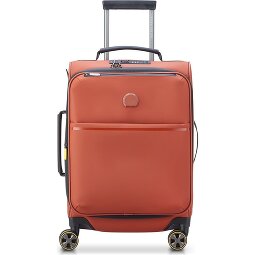 Delsey Paris Turenne Soft 4 Rollen Kabinentrolley 55 cm mit Dehnfalte  Variante 1