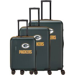 Travelite travelite x NFL 4 Rollen Kofferset 3-teilig mit Dehnfalte  Variante 1