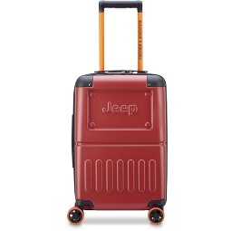 Jeep JH002B 4 Rollen Kabinentrolley XL 55 cm mit Dehnfalte  Variante 2