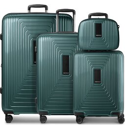 Redolz Essentials 14 4-Rollen Kofferset + Beautycase 4 tlg. mit Dehnfalte  Variante 3