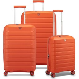 Roncato B-Flying Move 4 Rollen Kofferset 3-teilig mit Dehnfalte  Variante 11