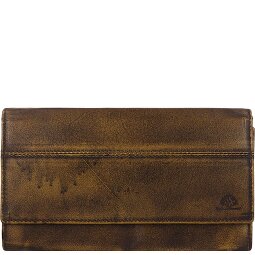 Greenburry Destressed Geldbörse RFID Schutz Leder 18.5 cm  Variante 2