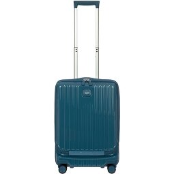 Bric's Positano 4 Rollen Kabinentrolley 55 cm mit Dehnfalte  Variante 3