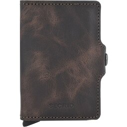 Secrid Twinwallet Kreditkartenetui RFID Schutz Leder 6.5 cm  Variante 1