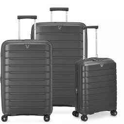 Roncato B-Flying Move 4 Rollen Kofferset 3-teilig mit Dehnfalte  Variante 1