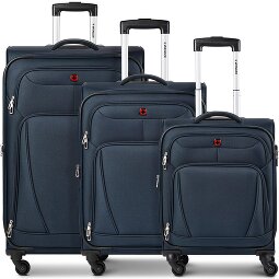 Wenger Beaumont 4 Rollen Kofferset 3-teilig mit Dehnfalte  Variante 2
