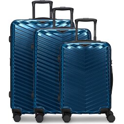 Redolz Essentials 18 4 Rollen Kofferset 3-teilig mit Dehnfalte  Variante 1