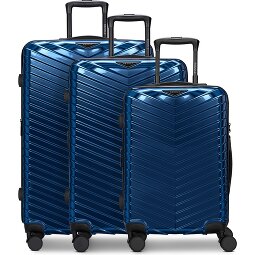 Redolz Essentials 18 4 Rollen Kofferset 3-teilig mit Dehnfalte  Variante 2