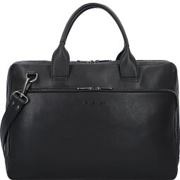Plevier Vintage Larry Aktentasche Leder 40 cm Laptopfach  Variante 3