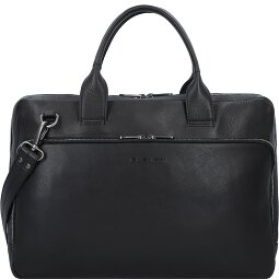 Plevier Vintage Larry Aktentasche Leder 40 cm Laptopfach  Variante 2