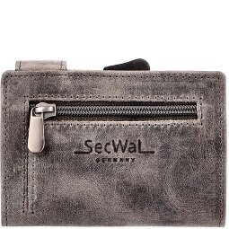 SecWal Kreditkartenetui Geldbörse RFID Leder 9 cm  Variante 2