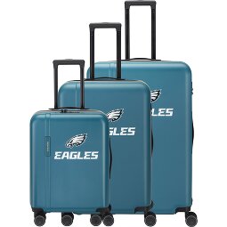 Travelite travelite x NFL 4 Rollen Kofferset 3-teilig mit Dehnfalte  Variante 5