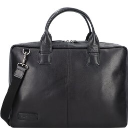 Plevier Rock Basalt Aktentasche Leder 41 cm Laptopfach  Variante 3