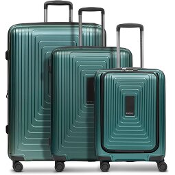 Redolz Essentials 14 4 Rollen Kofferset 3-teilig mit Dehnfalte  Variante 5