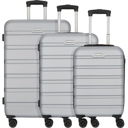 Worldpack Phoenix 4 Rollen Kofferset 3-teilig  Variante 3
