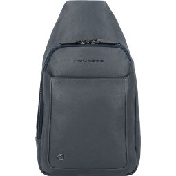 Piquadro Black Square Umhängetasche Leder 20 cm  Variante 2
