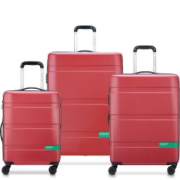 Delsey Paris x United Colors of Benetton Now Hardside 4-Rollen Kofferset 3 tlg. mit Dehnfalte  Variante 5