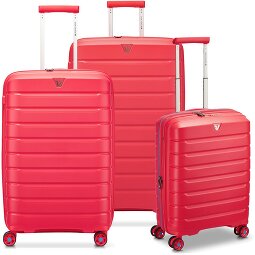 Roncato B-Flying Move 4 Rollen Kofferset 3-teilig mit Dehnfalte  Variante 14