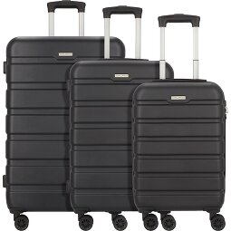 Worldpack Phoenix 4 Rollen Kofferset 3-teilig  Variante 2