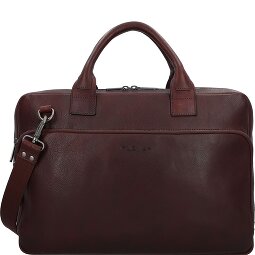 Plevier Vintage Larry Aktentasche Leder 40 cm Laptopfach  Variante 1