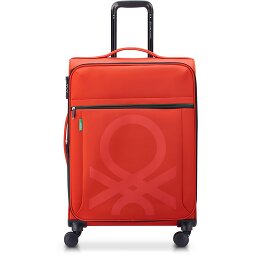 Delsey Paris x United Colors of Benetton Color Bock 4-Rollen Trolley 67 cm mit Dehnfalte  Variante 3