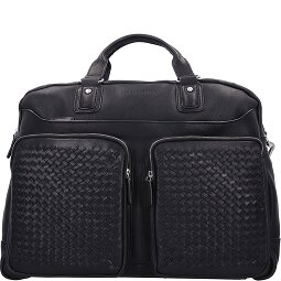 bugatti Woven Aktentasche Leder 48 cm  Variante 3