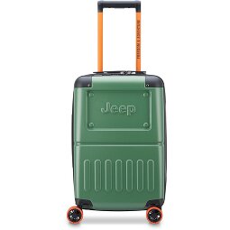 Jeep JH002B 4 Rollen Kabinentrolley XL 55 cm mit Dehnfalte  Variante 3