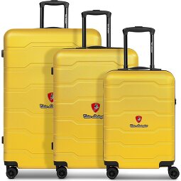 Tonino Lamborghini Bologna 4 Rollen Kofferset 3-teilig  Variante 3