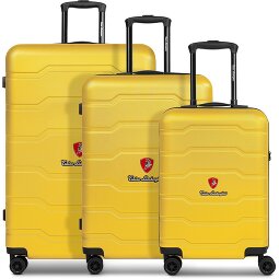 Tonino Lamborghini Bologna 4 Rollen Kofferset 3-teilig  Variante 2