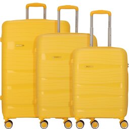 Worldpack Miami 4 Rollen Kofferset 3-teilig  Variante 1