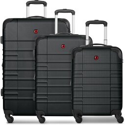 Wenger Amplar Evo 4 Rollen Kofferset 3-teilig mit Dehnfalte  Variante 1