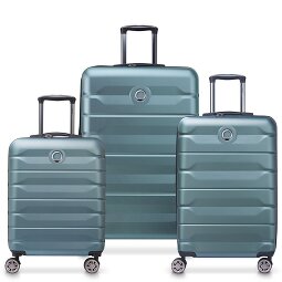 Delsey Paris Air Armour 4 Rollen Kofferset 3-teilig mit Dehnfalte  Variante 2