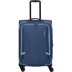 Travelite Corsiica 4 Rollen Trolley M 67 cm mit Dehnfalte  Variante 2