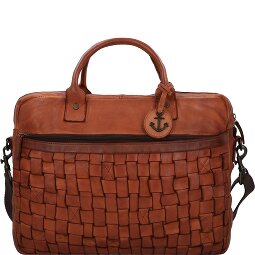 Harbour 2nd Urban Poets Blaise Aktentasche Leder 40 cm Laptopfach  Variante 1