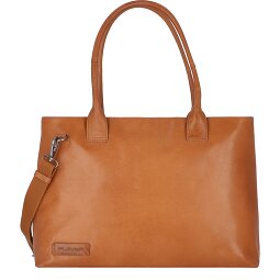 Plevier Rock Amber Schultertasche Leder 43 cm Laptopfach  Variante 1