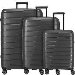 Travelite Air Base 4 Rollen Kofferset 3-teilig mit Dehnfalte  Variante 2