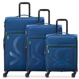 Delsey Paris x United Colors of Benetton Color Block 4-Rollen Kofferset 3 tlg.  Variante 3
