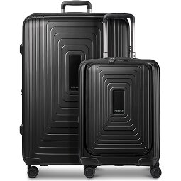 Redolz Essentials 14 4-Rollen Kofferset 2 tlg. Laptopfach mit Dehnfalte  Variante 2