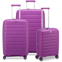 Roncato B-Flying Move 4 Rollen Kofferset 3-teilig mit Dehnfalte  Variante 12