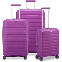 Roncato B-Flying Move 4 Rollen Kofferset 3-teilig mit Dehnfalte  Variante 13