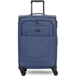 Redolz Essentials 12 MEDIUM 4-Rollen Trolley 67 cm mit Dehnfalte  Variante 1