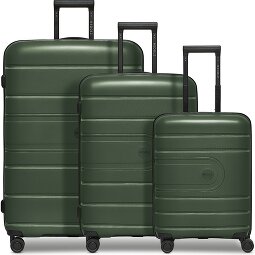 Redolz Essentials 11 4 Rollen Kofferset 3-teilig mit Dehnfalte  Variante 6