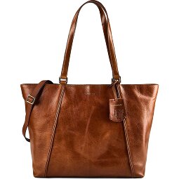 Burkely Fine Florence Shopper Tasche Leder 37 cm Laptopfach  Variante 2