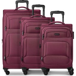 Smartbox Edition 04 4 Rollen Kofferset 3-teilig mit Dehnfalte  Variante 1